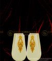 HRM475 - Real Gold Design First Quality Enamel Work Forming Gold Long Haram with Earring Combo Set   