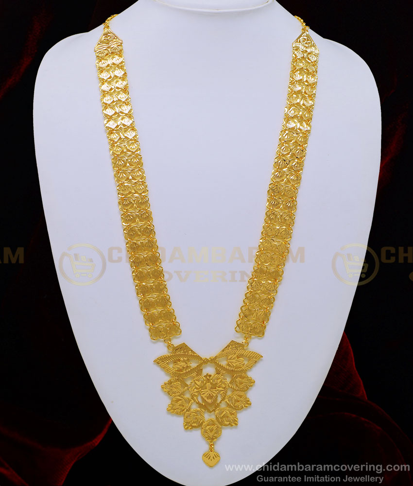 HRM509 - One Gram Gold Governor Malaai Pattern New Design Guaranteed Haram Online