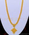 HRM561 - Original Gold Plated Simple Look Single Emerald Stone Dollar Haram for Women   