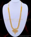 HRM581 - Elegant Leaf Design White Stone One Gram Gold Guaranteed Haram Buy Online 