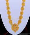 HRM582 - Unique Stunning Gold Ad White Stone Bridal Wedding Jewellery Stone Haram Online 