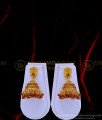 HRM588 - First Quality Temple Jewellery Matte Finish Lakshmi Design Mini Bridal Jewellery Set Online