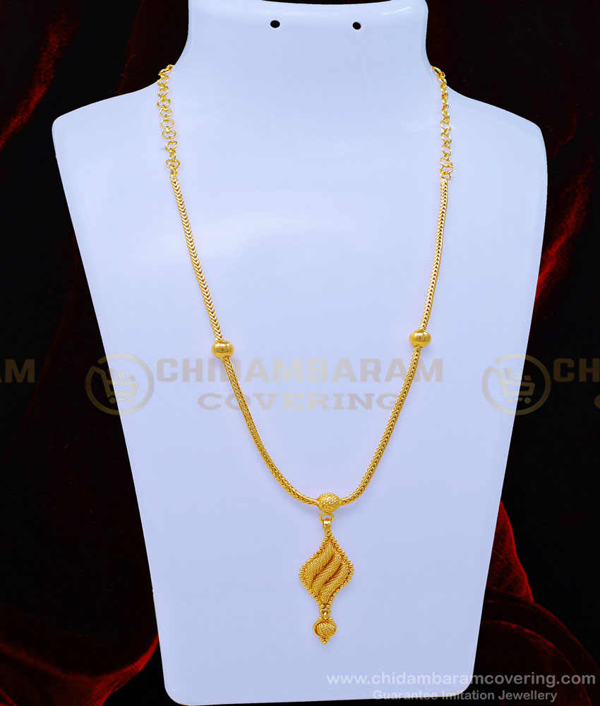 HRM615 - Simple Look Light Weight Mini Haram One Gram Gold Jewellery Buy Online 