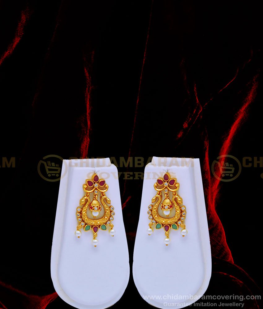HRM644 - Premium Quality Ad Stone Nagas Jewellery Mini Wedding Jewellery Set Online