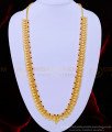 HRM659 - Traditional Ruby Stone and White Stone Mango Haram Design Gold Paled Jewellery