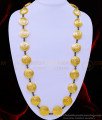 HRM672 - Muslim Galsar Design Crescent Design Long Heavy Galsar Chain Black Beads Islamic Wedding Jewellery