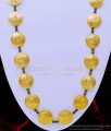 HRM672 - Muslim Galsar Design Crescent Design Long Heavy Galsar Chain Black Beads Islamic Wedding Jewellery