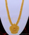 HRM697 - latest gold haram design one gram gold plated ruby Stone long Haram