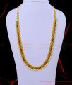HRM709 - Latest Gold Plated Ruby Emerald Stone Original Pearl Haram South Indian Jewellery Online