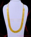 HRM711 - Traditional Gold Design Christian Cross Coin Mala One Gram Gold Long Haram Online 