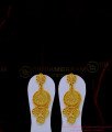 HRM739 - Grand Arabian Jewellery Gold Haram Design with Earrings Modern Bridal Jewellery Set