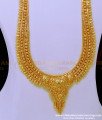HRM754 - Gold Plated Calcutta Gold Haram Design Chidambaram Covering Haram Online
