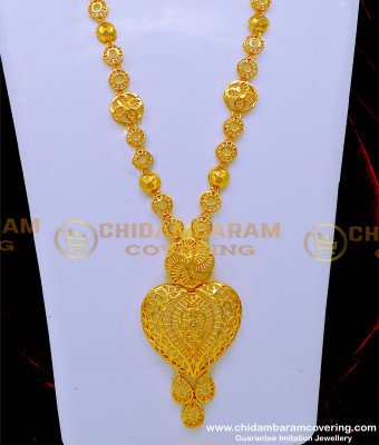 HRM823 - Wedding Dubai Gold Long Haram Set Designs with Guaranteed  