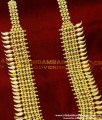 HRM854 - Grand Look Wedding Long Kerala Haram Design Buy Online