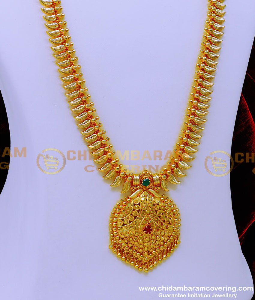 HRM868 - Attractive Leaf Design Singles Stone Long Haram Designs