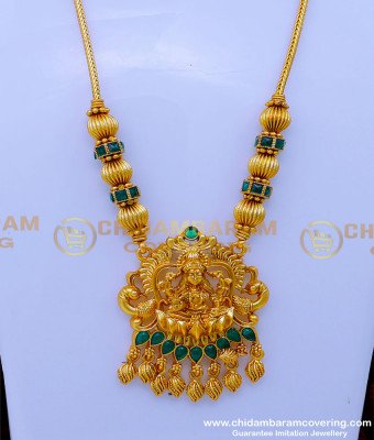 HRM877 - Best Quality Kemp Stone Traditional Antique Jewellery Set