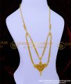 HRM881 - Gold Plated Jewellery Simple 2 Line Gold Haram Designs 