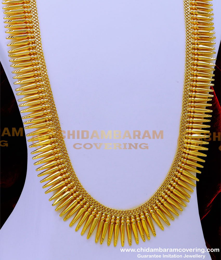 HRM891 - Gold Plated Mullamottu Haram Kerala Jewellery Online Shopping