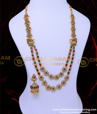 HRM918 - Unique Uncut Diamond Antique Jewellery Bridal Set