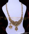 HRM919 - Antique Traditional Gold Haram Designs Nagas Jewellery