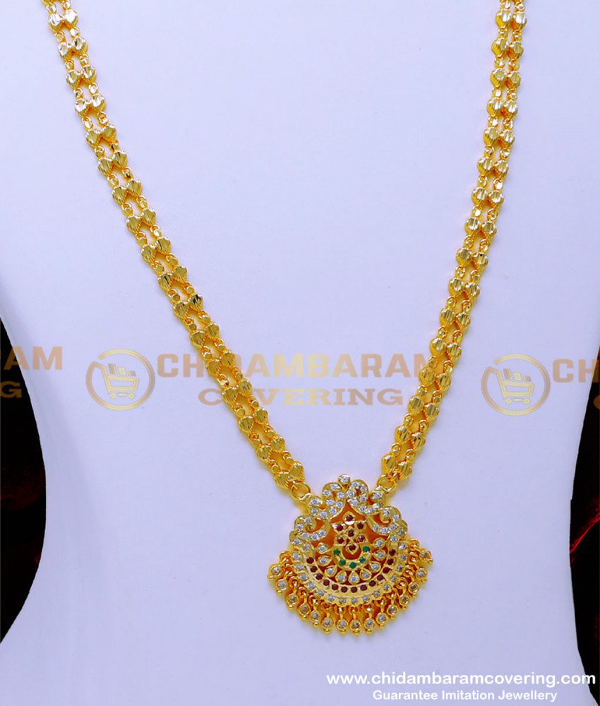 HRM921 - Wedding Long Haram Design Best Quality Impon Jewellery