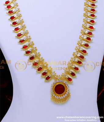 HRM925 - Traditional Nagapadam Mala Kerala Haram Design Online