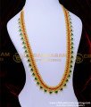 HRM927 - Attractive Ruby Stone Palakka Mala U Shape Haram Online