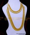 HRM962 - Gold Plated Lakshmi Kasu Malai New Design Wedding Set