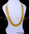 HRM977 - Latest Mango Design Lakshmi Coin Kasu Malai Haram Gold