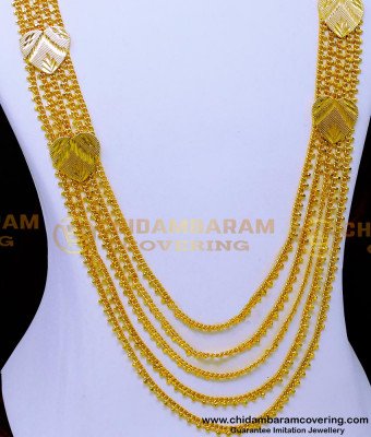 HRM978 - Beautiful Bridal Wear Rani Haar Gold Design for Wedding