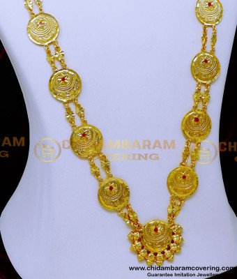 HRM987 - Muslim Wedding Jewellery Crescent Galsar Design Gold