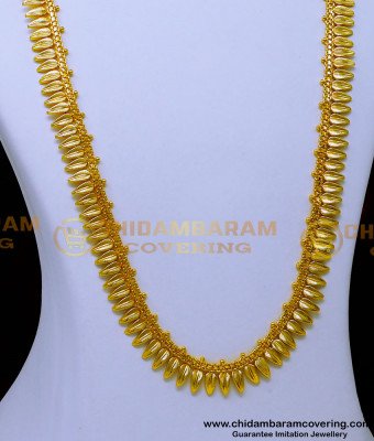 HRM991 - New Long Haram Designs Gold Latest Leaf Model for Women