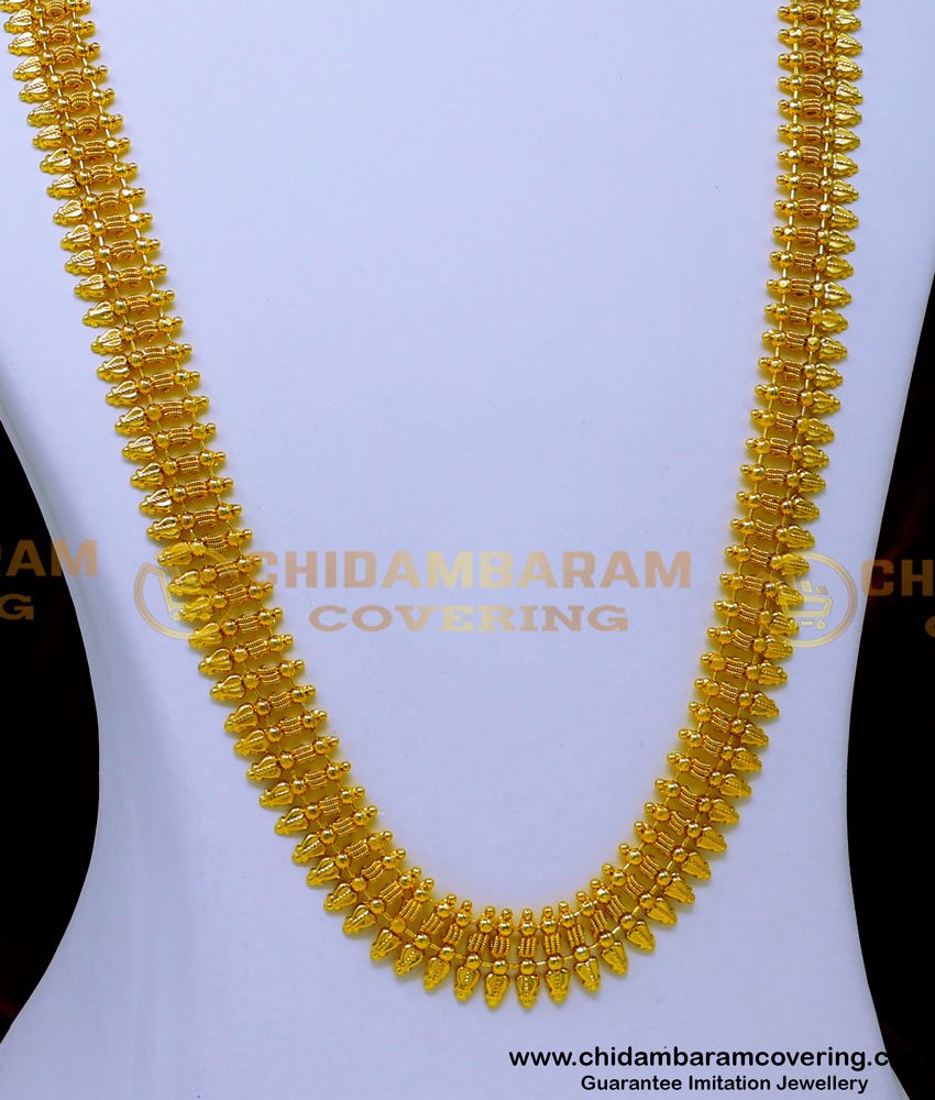 HRM992 - Gold Plated Simple Light Weight Haram Designs Gold