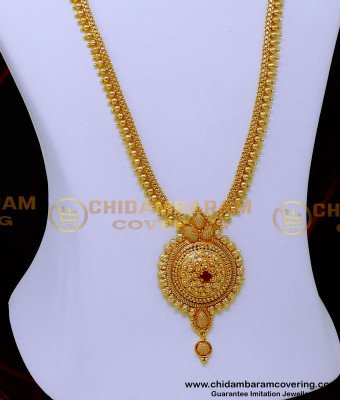 HRM1043 - Simple Light Weight Haram Artificial Jewellery for Bride