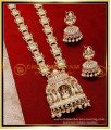 HRM1051 – First Quality Heavy Haram Antique Gold Bridal Jewellery Set