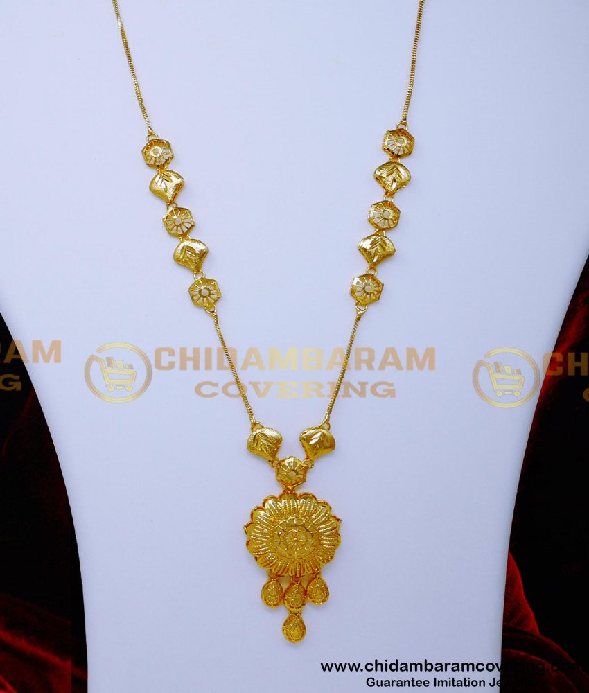 HRM1054 - Attractive Long Haram Set Dubai Jewellery Designs