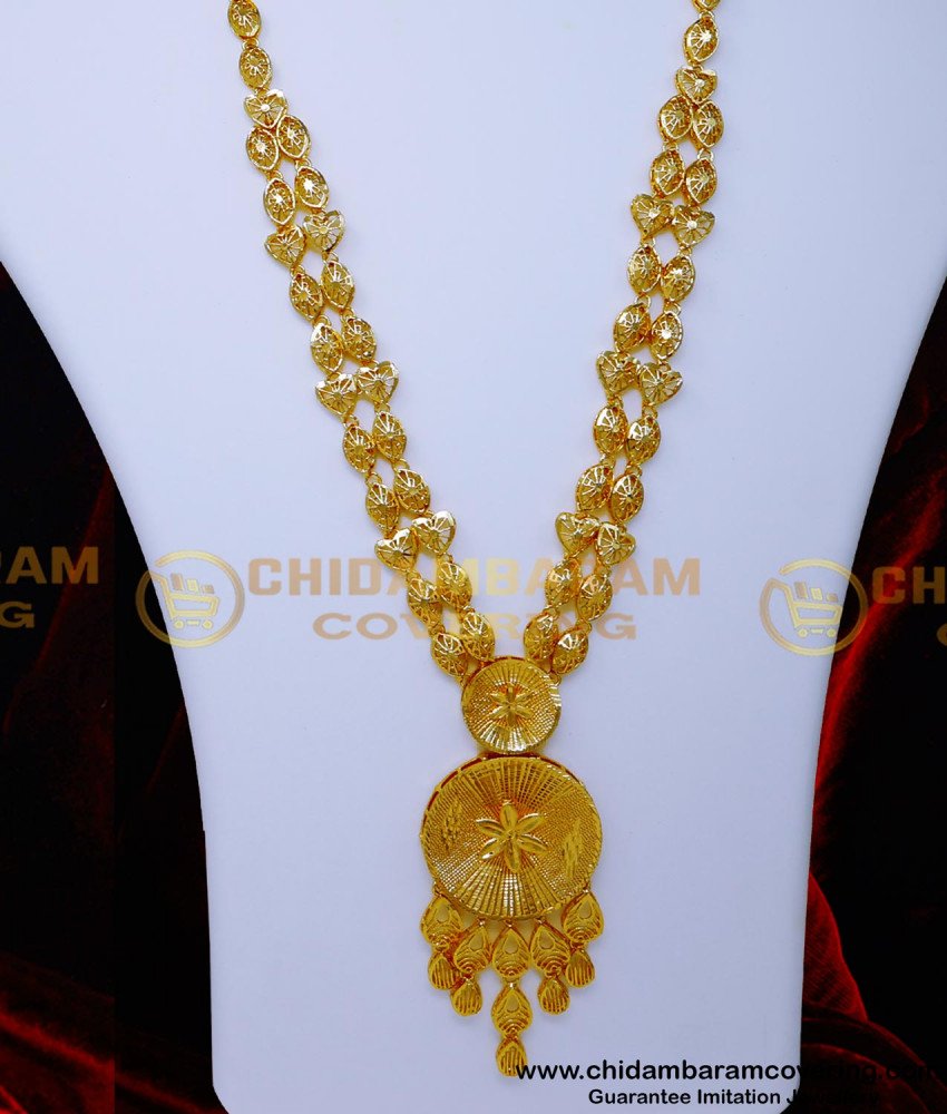 HRM1056 - Gold Design Long Haar Dubai Turkish Gold Jewellery