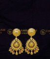HRM1082 - Real Gold Pattern Two Gram Gold Latest Rani Haar Design