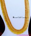 HRM1087 - Beautiful Kerala Traditional Mullai Poo Haram Gold Plated