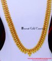 HRM1104 - Bridal Wear Long Mango Haram Designs Gold Pattern