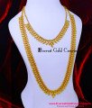 HRM1105 - 1 Gram Gold Necklace with Mango Haram Designs