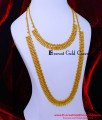 HRM1106 - 1 Gram Gold U Shape 40 Grams Gold Haram Designs Set