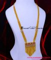 HRM1115 - Elegant White and Ruby Stone Rani Haar Design Latest