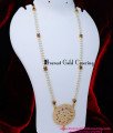 HRM1125 - Beautiful Double Line Pearl with Pendant Impon Haram