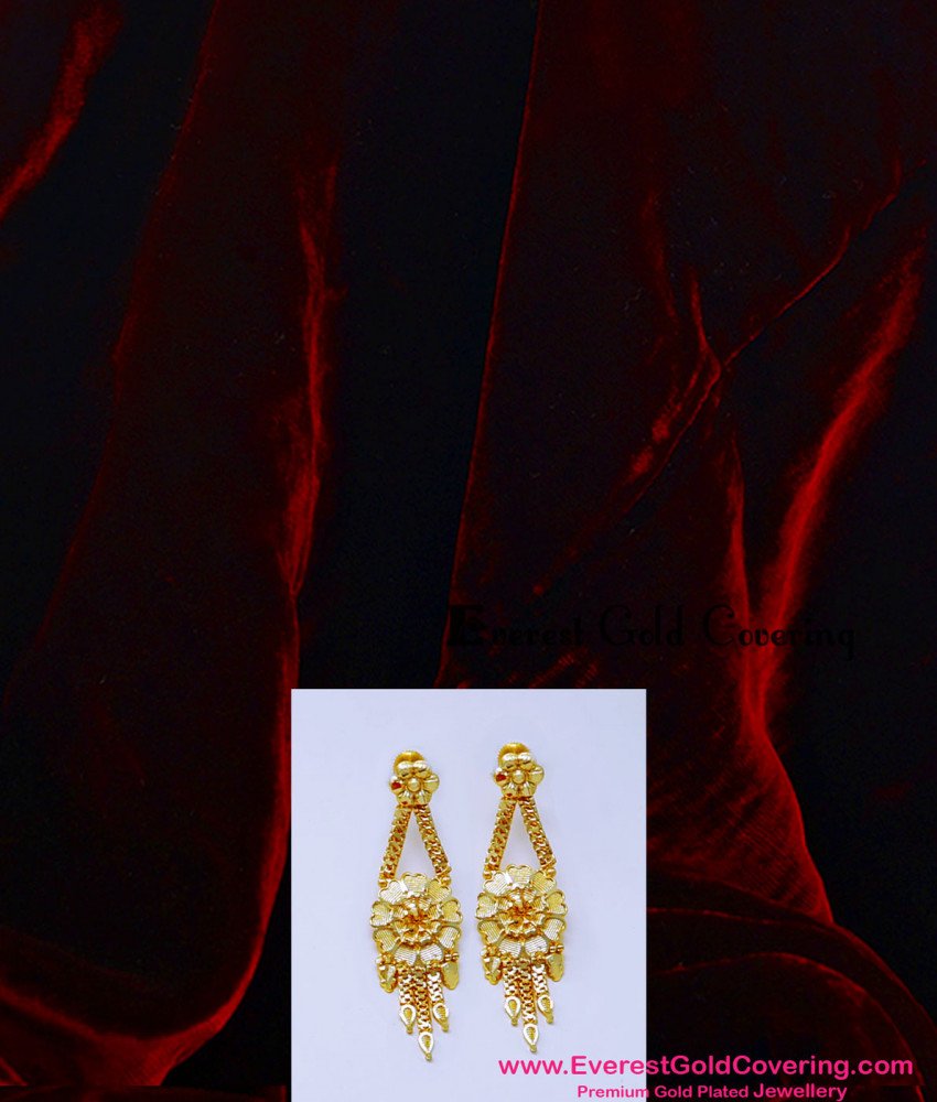 HRM1135 - 2 Gram Gold Plated 3 Steps Gold Haram Designs Online