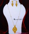 HRM1141 - First Quality Gold Forming Simple Office Wear Pendant Set