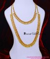 HRM1155 - Wedding Wear Light Weight Leaf Design Haram Necklace