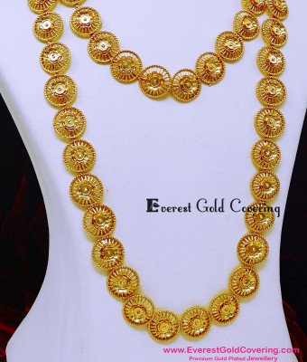 HRM1157 - Latest Flower Model South Indian Bridal Haram Design