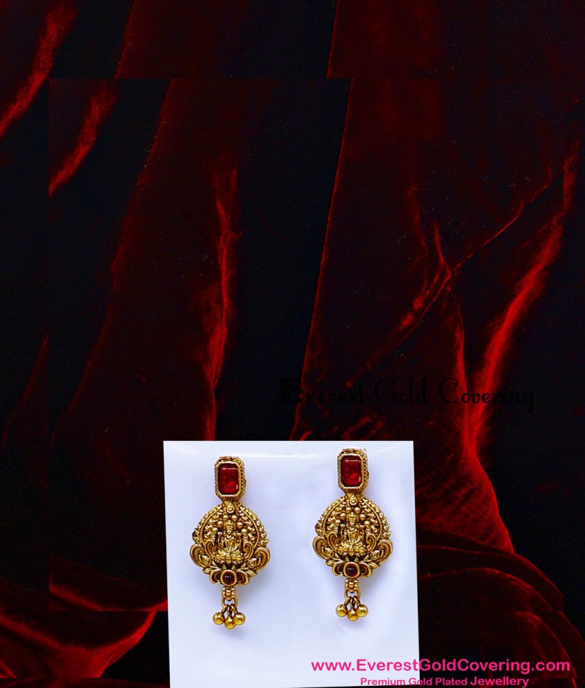 HRM1169 - Latest Lakshmi Dollar Mini Haram Antique Jewelry Set