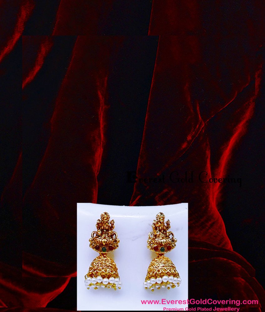 HRM1174 - Attractive Antique Pearl Haram with Earrings Set Online